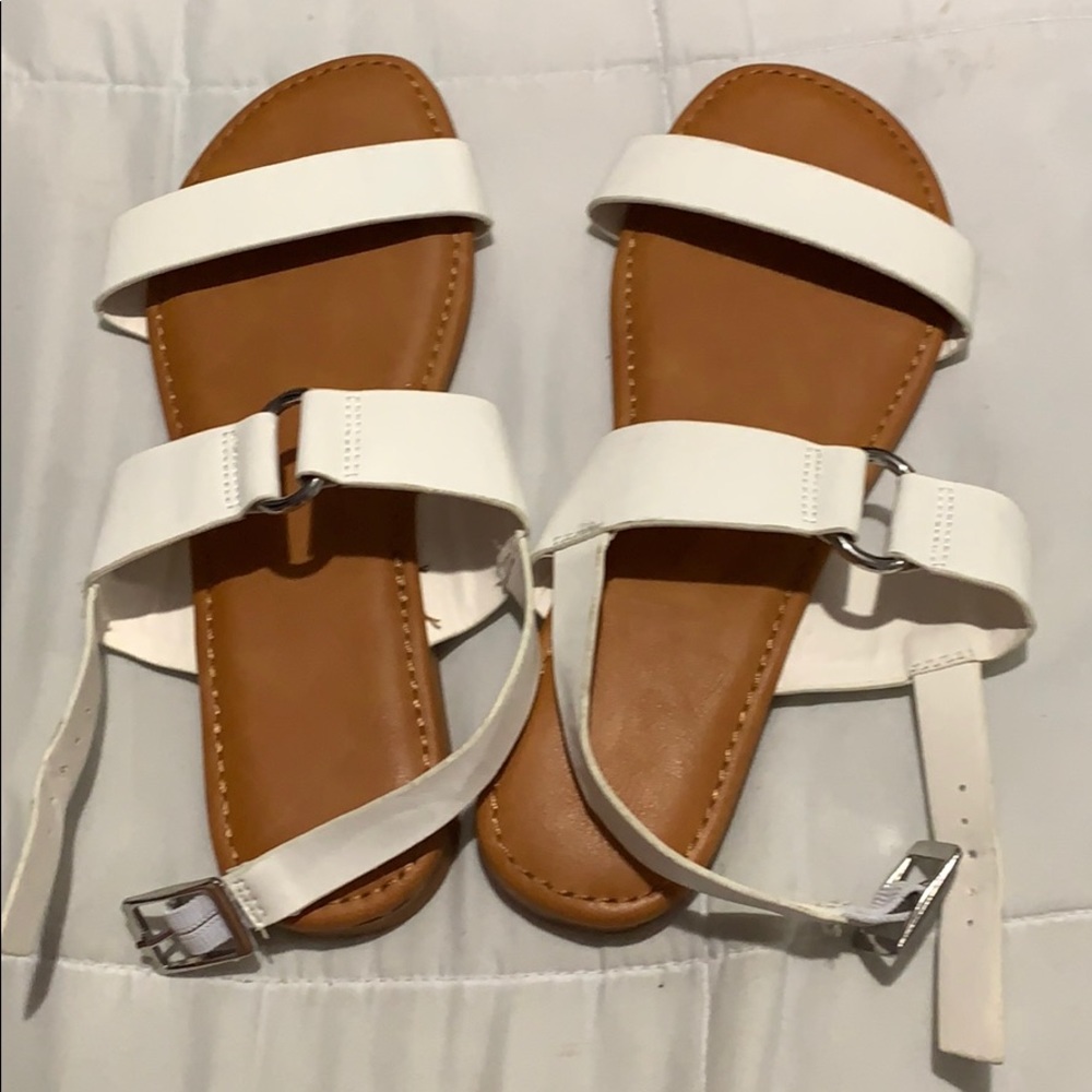 White Sandals from pacsun